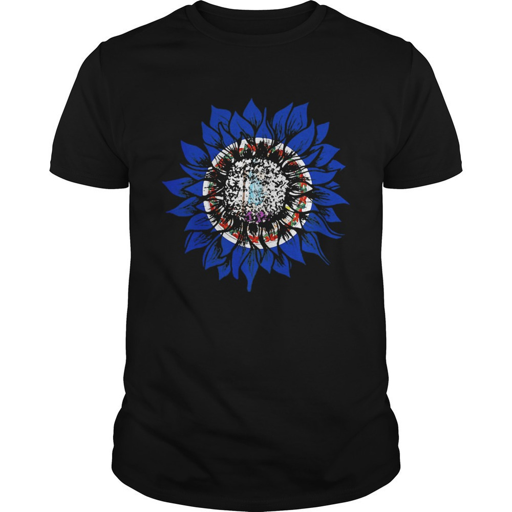 Sunflower Washington Flag Shirt